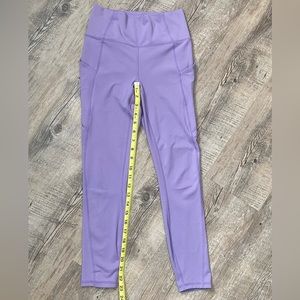 Fabletics Oasis Purelux High-Waisted 7/8 Legging Violetta XS